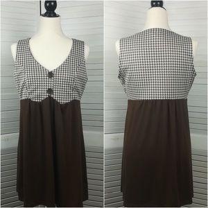 Rocker Girl Retro Babydoll Vest Jumper Dress